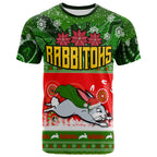 rabbitohs-rugby-christmas-t-shirt-custom-rabbitohs-ugly-christmas-and-aboriginal-patterns-t-shirt