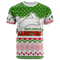 rabbitohs-rugby-christmas-t-shirt-custom-merry-christmas-rabbitohs-aboriginal-culture-t-shirt