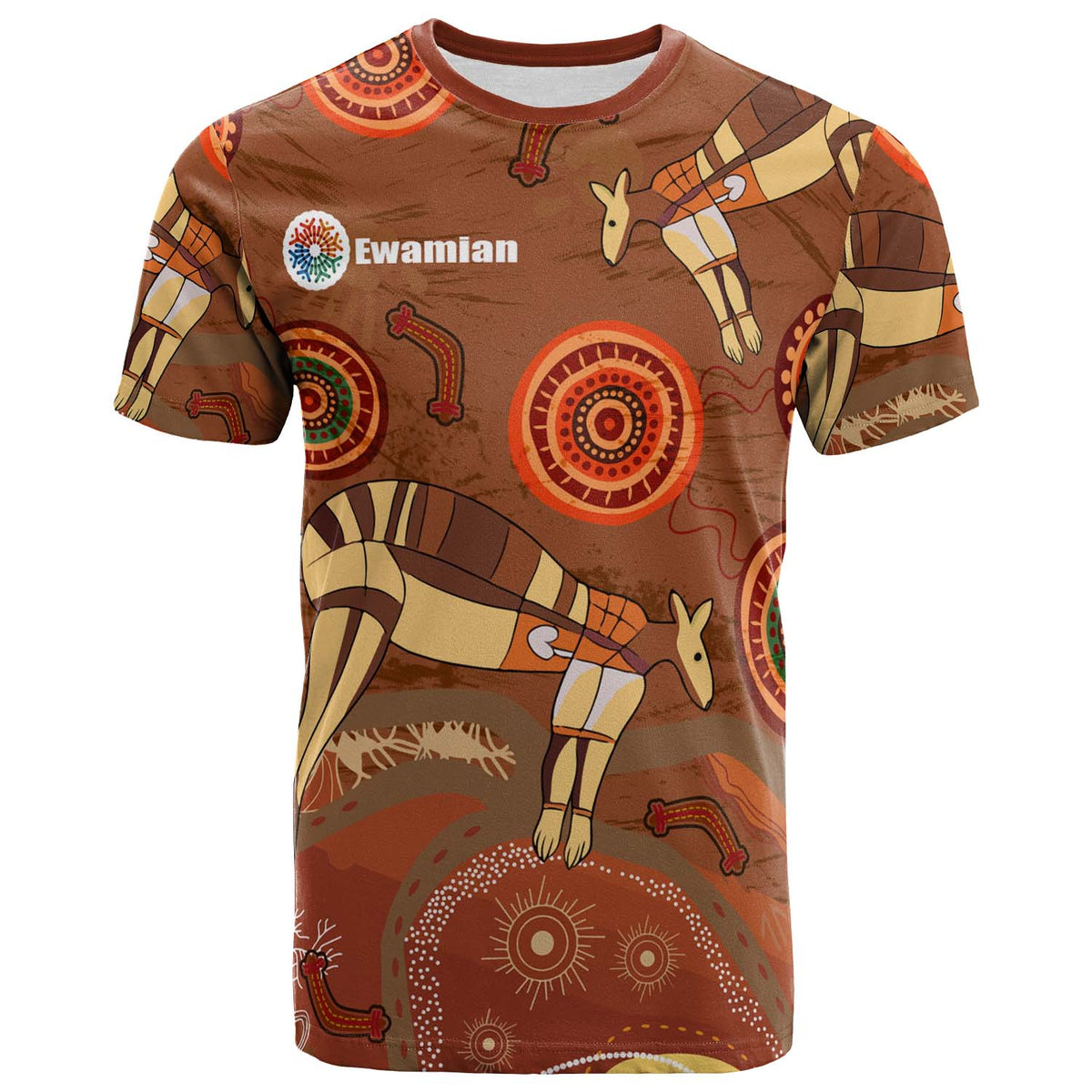 australia-aboriginal-inspired-custom-t-shirt-talaroo-significant-culture-of-ewamian-indigenous-t-shirt