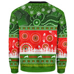 rabbitohs-rugby-christmas-sweatshirt-custom-rabbitohs-ugly-christmas-and-aboriginal-patterns-sweatshirt