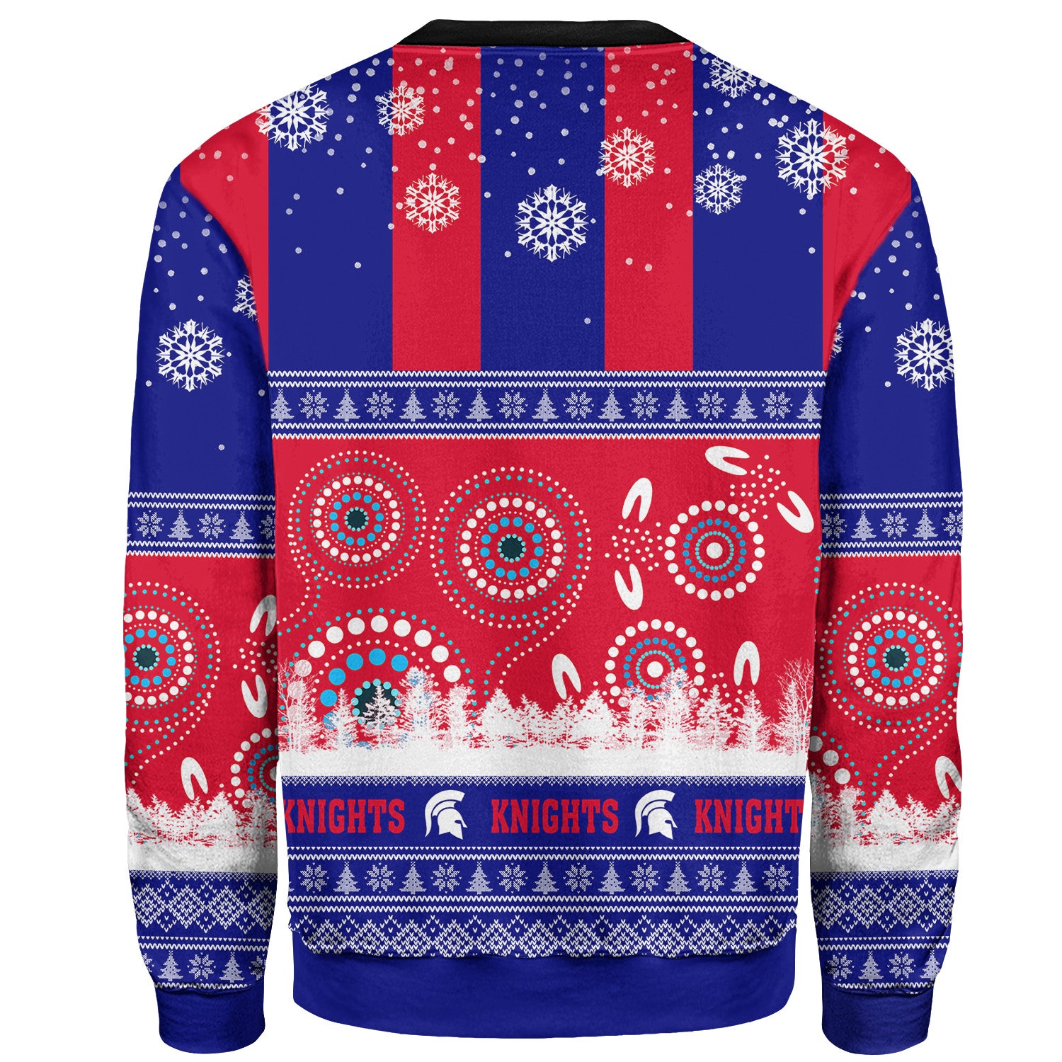 knights-rugby-christmas-sweatshirt-custom-knights-ugly-christmas-and-aboriginal-patterns-sweatshirt