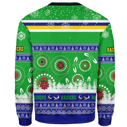 raiders-rugby-christmas-sweatshirt-custom-raiders-ugly-christmas-and-aboriginal-patterns-sweatshirt