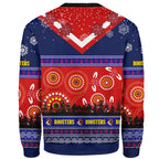 roosters-rugby-christmas-sweatshirt-custom-roosters-ugly-christmas-and-aboriginal-patterns-sweatshirt
