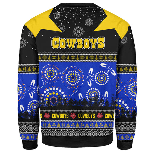 cowboys-rugby-christmas-sweatshirt-custom-cowboys-ugly-christmas-and-aboriginal-patterns-sweatshirt