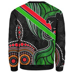 rabbitohs-rugby-sweatshirt-custom-rabbitohs-aboriginal-dreaming-patterns-australia-culture-sweatshirt
