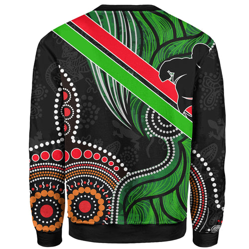 rabbitohs-rugby-sweatshirt-custom-rabbitohs-aboriginal-dreaming-patterns-australia-culture-sweatshirt