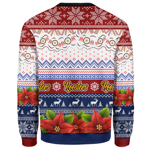 roosters-rugby-chrstmas-sweatshirt-custom-roosters-ugly-christmas-knitted-sweatshirt