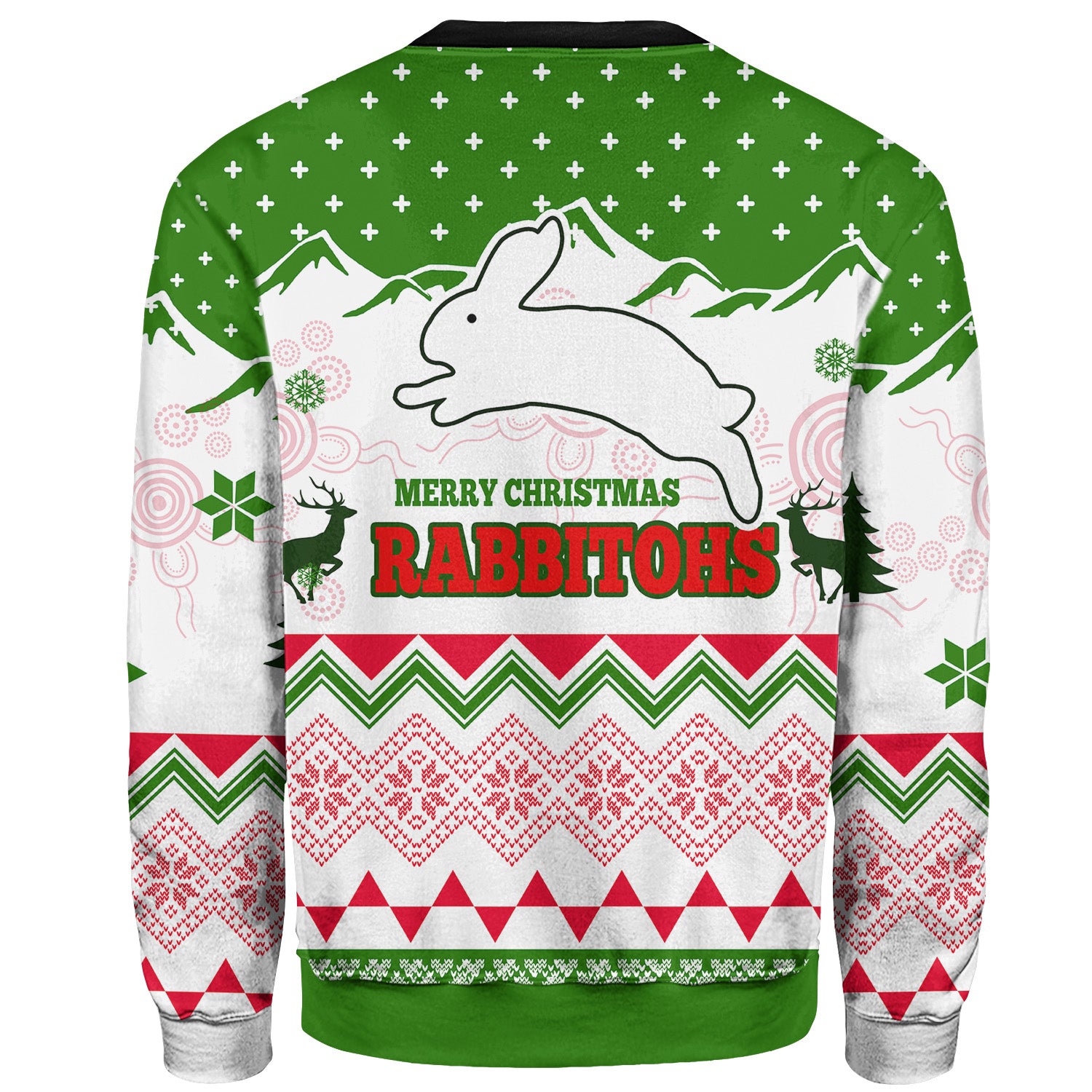 rabbitohs-rugby-christmas-sweatshirt-custom-merry-christmas-rabbitohs-aboriginal-culture-sweatshirt