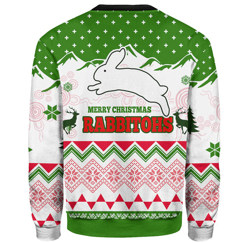 rabbitohs-rugby-christmas-sweatshirt-custom-merry-christmas-rabbitohs-aboriginal-culture-sweatshirt