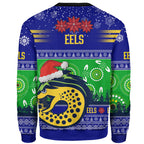 eels-rugby-christmas-sweatshirt-custom-eels-ugly-christmas-and-aboriginal-patterns-sweatshirt