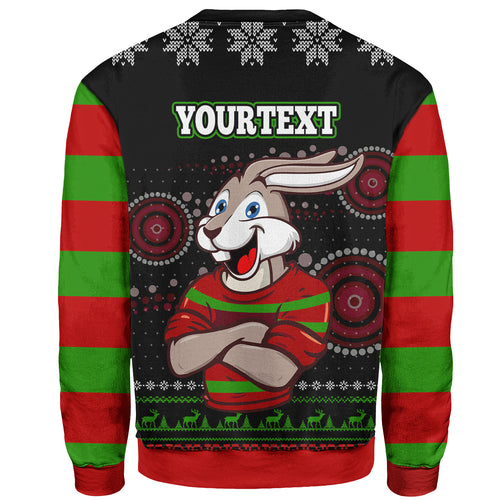 rabbitohs-rugby-christmas-sweatshirt-custom-rabbitohs-ugly-christmas-knitted-sweatshirt