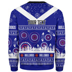 bulldogs-rugby-christmas-sweatshirt-custom-bulldogs-ugly-christmas-and-aboriginal-patterns-sweatshirt