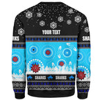 sharks-rugby-christmas-sweatshirt-custom-sharks-ugly-christmas-and-aboriginal-patterns-sweatshirt
