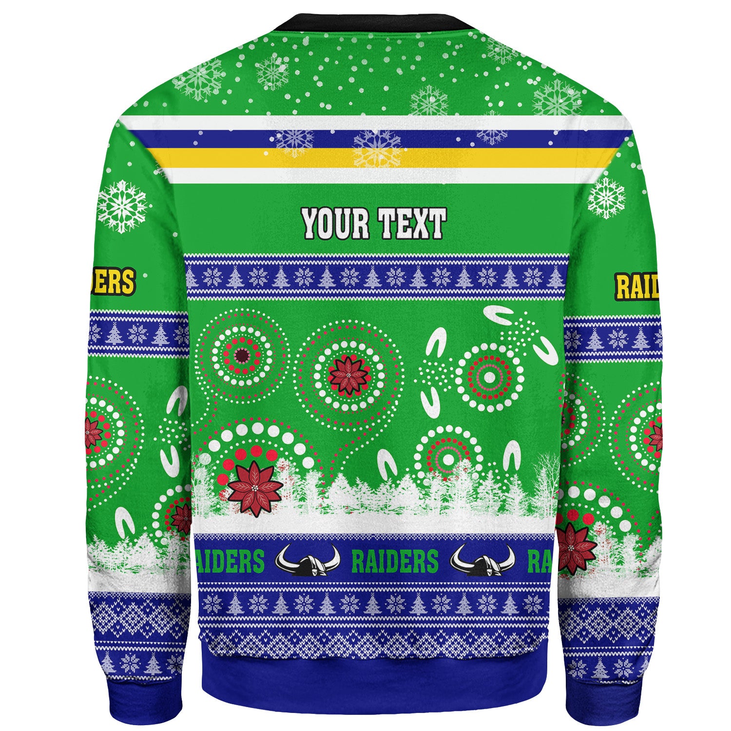 raiders-rugby-christmas-sweatshirt-custom-raiders-ugly-christmas-and-aboriginal-patterns-sweatshirt