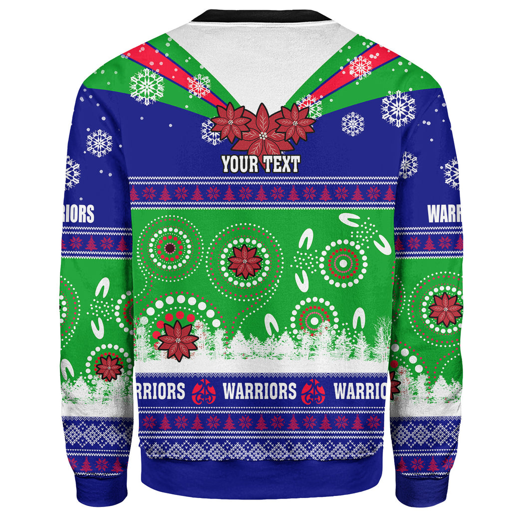 warriors-rugby-christmas-sweatshirt-custom-warriors-ugly-christmas-and-aboriginal-patterns-sweatshirt