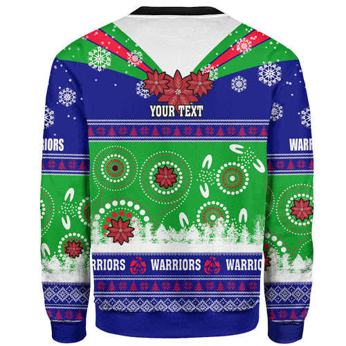 warriors-rugby-christmas-sweatshirt-custom-warriors-ugly-christmas-and-aboriginal-patterns-sweatshirt