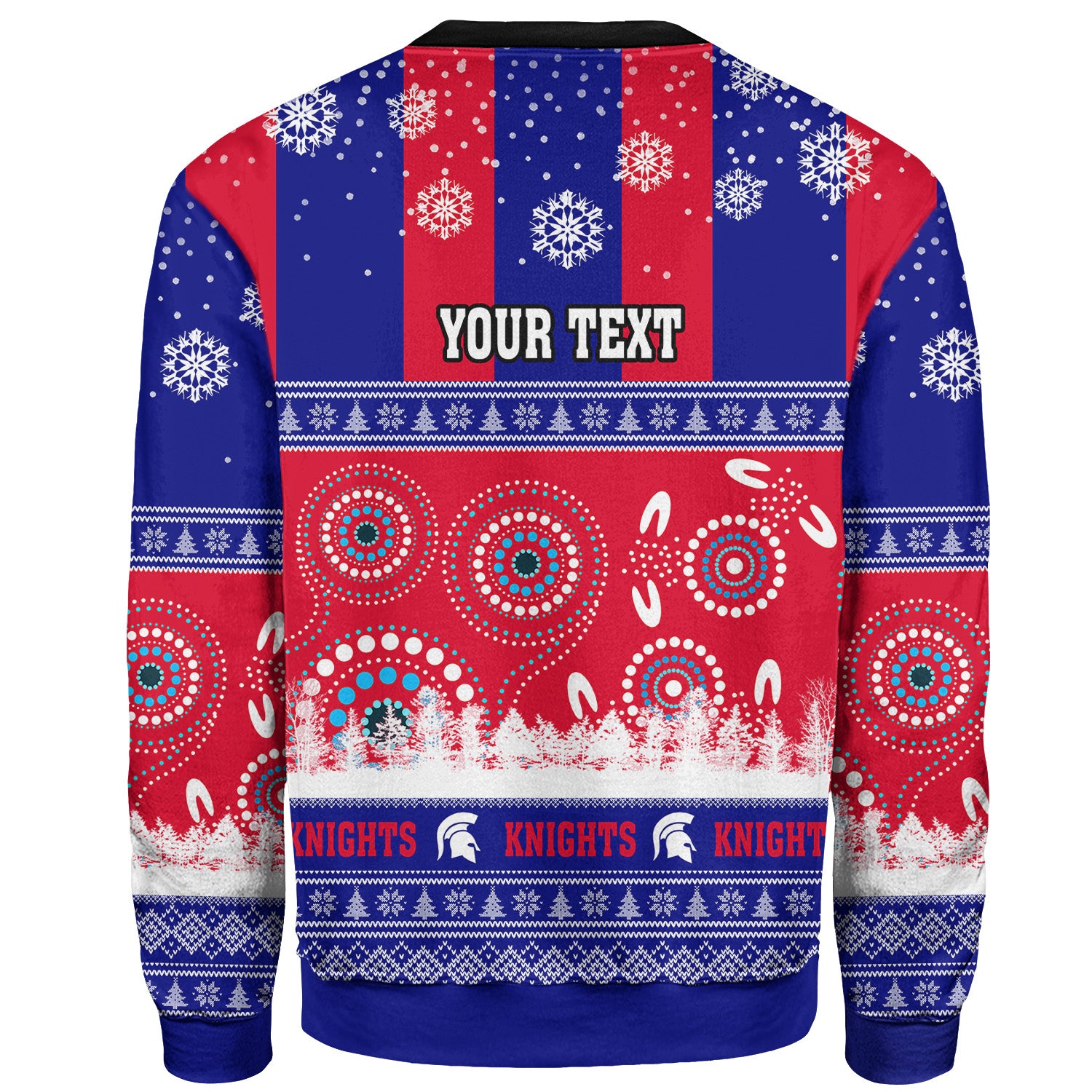 knights-rugby-christmas-sweatshirt-custom-knights-ugly-christmas-and-aboriginal-patterns-sweatshirt