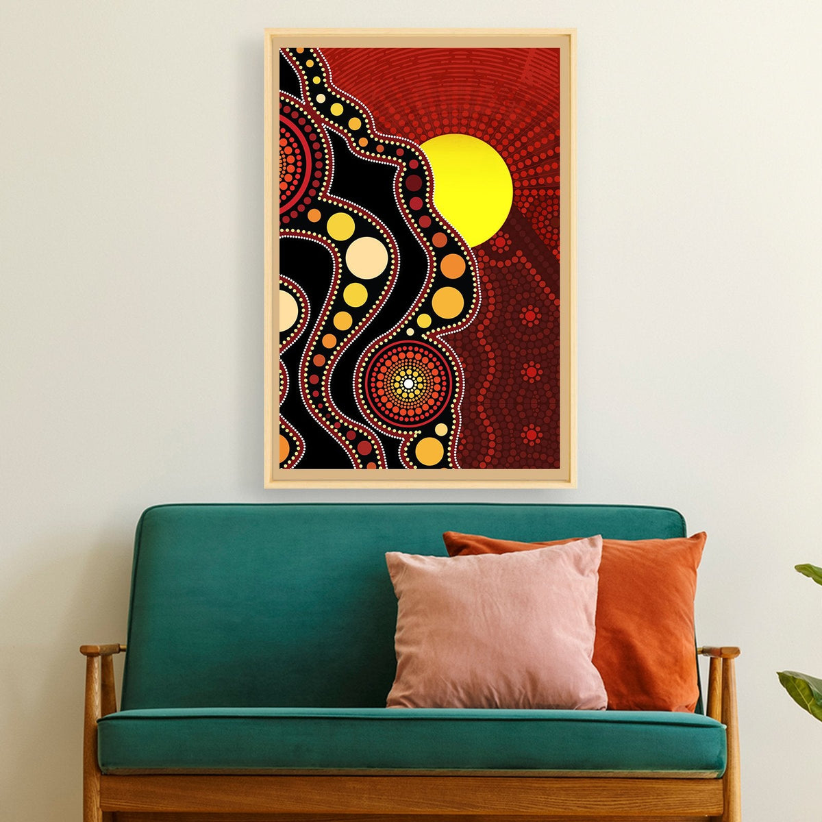 printed-canvas-aboginal-flag-dot-painting-art