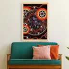 printed-canvas-indigenous-circle-dot-painting-art