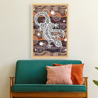 printed-canvas-aboriginal-lizard