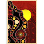printed-canvas-aboginal-flag-dot-painting-art