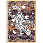 printed-canvas-aboriginal-lizard