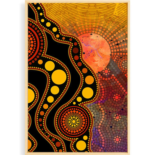 printed-canvas-golden-aboriginal-flag