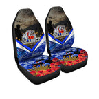 bulldogs-rugby-anzac-aboriginal-car-seat-cover-poppy-flower-remembrance-day-car-seat-cover