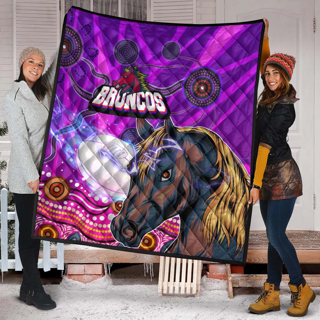 broncos-rugby-quilt-custom-broncos-horse-rugby-with-aboriginal-low-poly-style-quilt