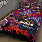 sea-eagles-rugby-anzac-aboriginal-quilt-bed-set-manly-warringah-sea-eagles-with-anzac-day-poppy-flower-quilt-bed-set