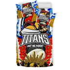titans-rugby-anzac-aboriginal-bedding-set-titans-with-poppy-watercolor-flower-bedding-set