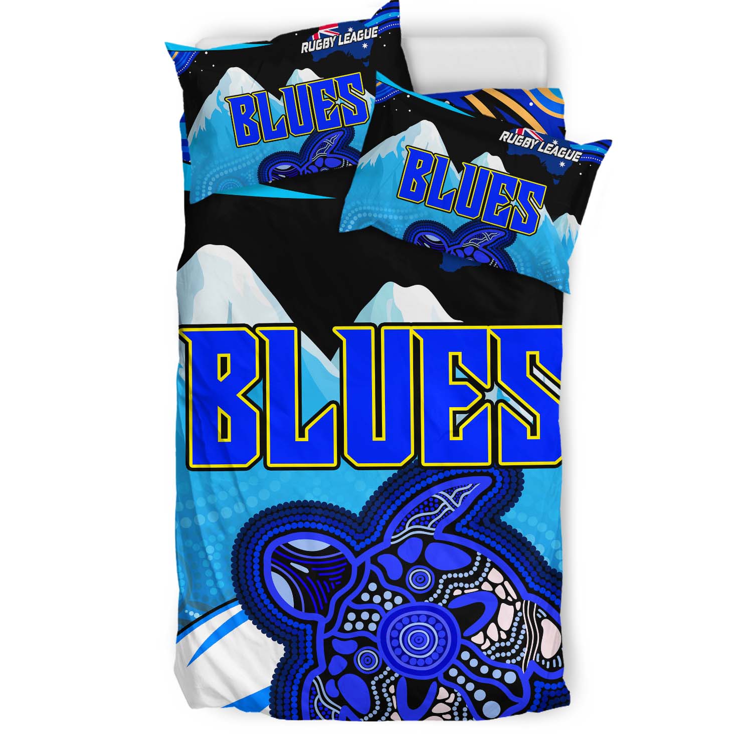 blues-rugby-bedding-set-blues-rugby-league-turtle-and-mountain-aboriginal-culture-bedding-set