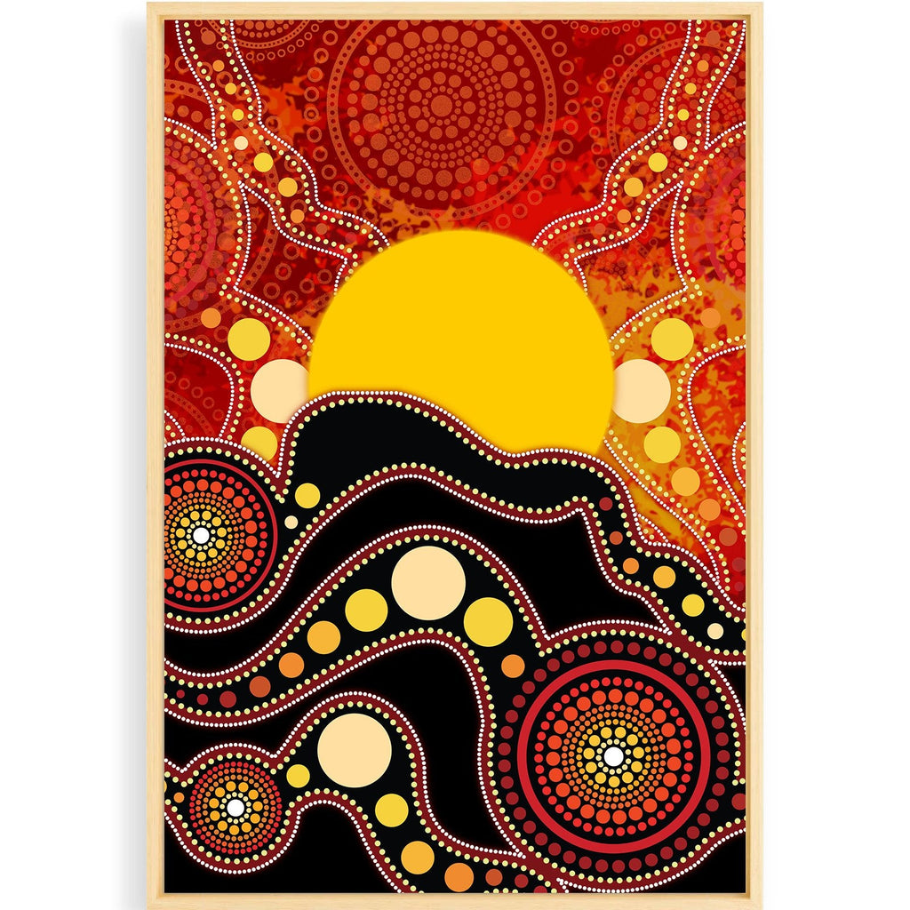 printed-canvas-aboriginal-sunrise