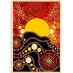 printed-canvas-aboriginal-sunrise