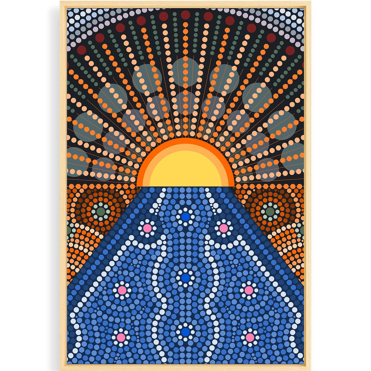 printed-canvas-indigenous-rising-sun-art