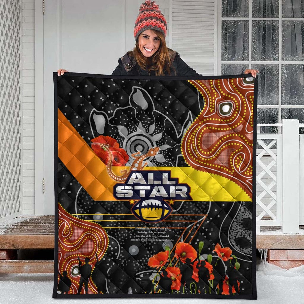 all-stars-rugby-anzac-aboriginal-quilt-all-stars-with-anzac-day-with-poppy-flower-quilt