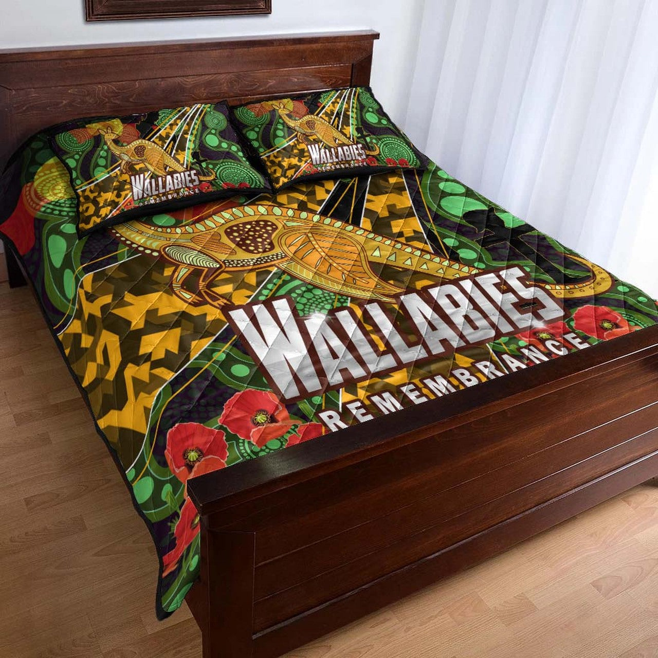 wallabies-rugby-quilt-bed-set-anzac-day-aboriginal-wallabies-kangaroo-quilt-bed-set