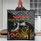 panthers-rugby-anzac-aboriginal-quilt-custom-penrith-panthers-with-poppy-flower-art-quilt