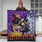 storm-rugby-anzac-aboriginal-quilt-melbourne-storm-with-remembrance-day-poppy-flower-quilt