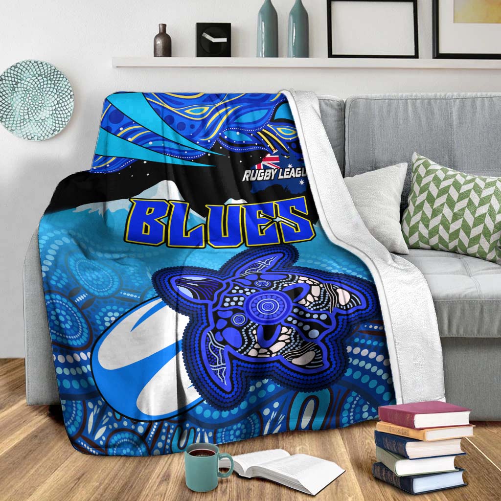 blues-rugby-blanket-blues-rugby-league-turtle-and-mountain-aboriginal-culture-blanket