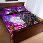 broncos-rugby-quilt-bed-set-custom-broncos-horse-rugby-with-aboriginal-low-poly-style-quilt-bed-set