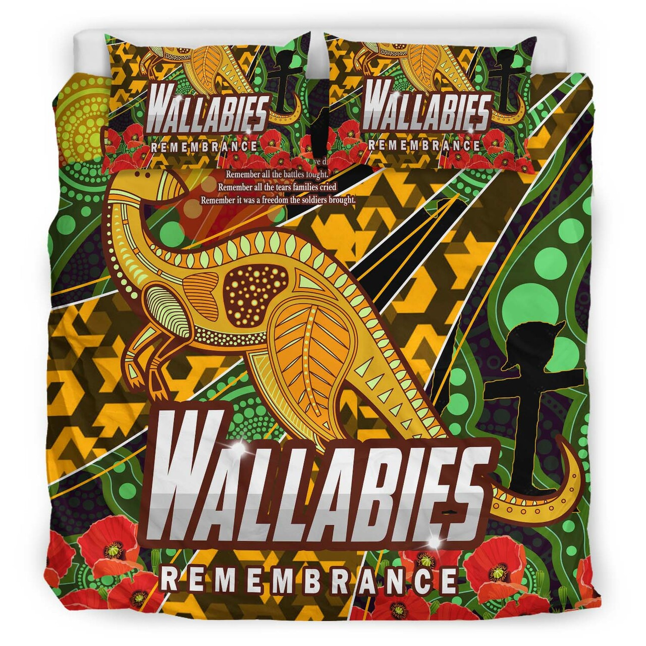 wallabies-rugby-bedding-set-anzac-day-aboriginal-wallabies-kangaroo-bedding-set
