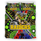 raiders-rugby-anzac-aboriginal-bedding-set-canberra-raiders-with-anzac-day-poppy-flower-bedding-set
