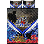 bulldogs-rugby-anzac-aboriginal-quilt-bed-set-poppy-flower-remembrance-day-quilt-bed-set