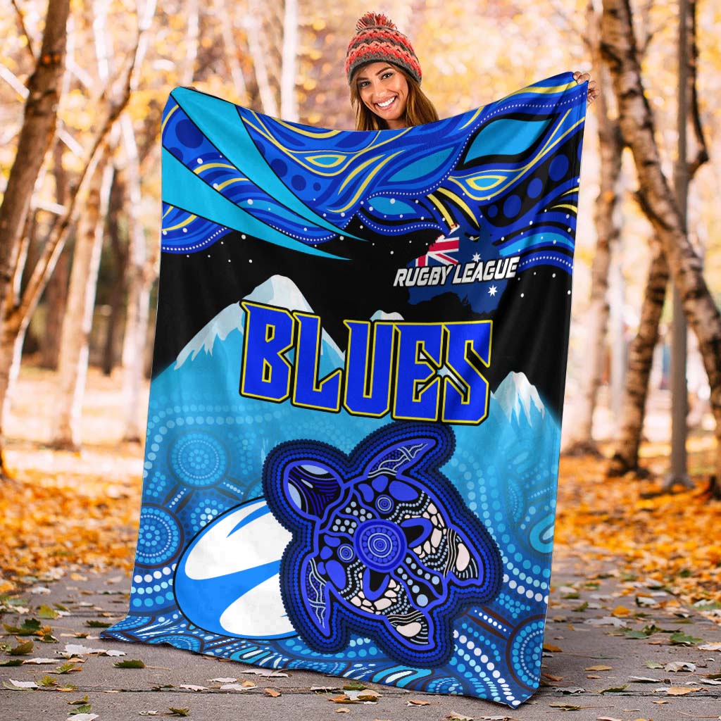 blues-rugby-blanket-blues-rugby-league-turtle-and-mountain-aboriginal-culture-blanket
