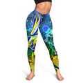 eels-rugby-leggings-aboriginal-electric-eels-dot-painting-style