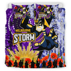 storm-rugby-anzac-aboriginal-bedding-set-melbourne-storm-with-remembrance-day-poppy-flower-bedding-set