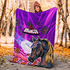 broncos-rugby-blanket-custom-broncos-horse-rugby-with-aboriginal-low-poly-style-blanket