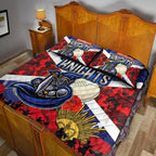 knights-rugby-anzac-aboriginal-quilt-bed-set-newcastle-knights-with-anzac-day-poppy-flower-quilt-bed-set