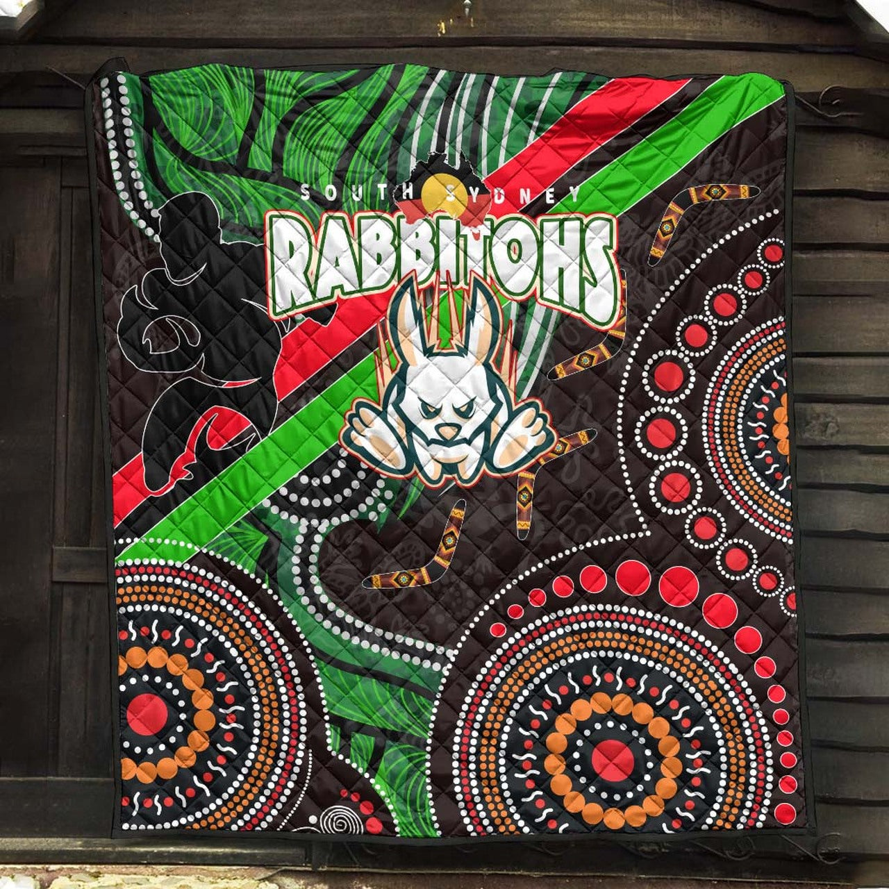 rabbitohs-rugby-anzac-aboriginal-quilt-rabbitohs-remembrance-day-with-poppy-flower-quilt